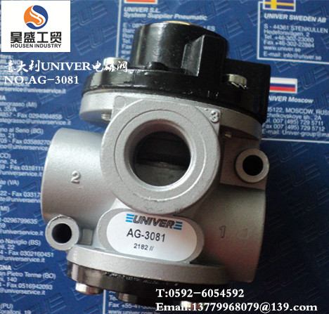 意大利UNIVER电磁阀NO.AG-3081